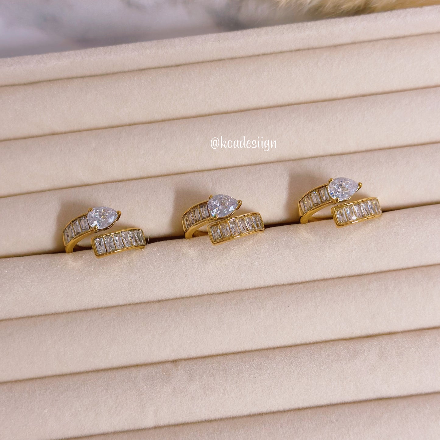 Julieta ring 💧