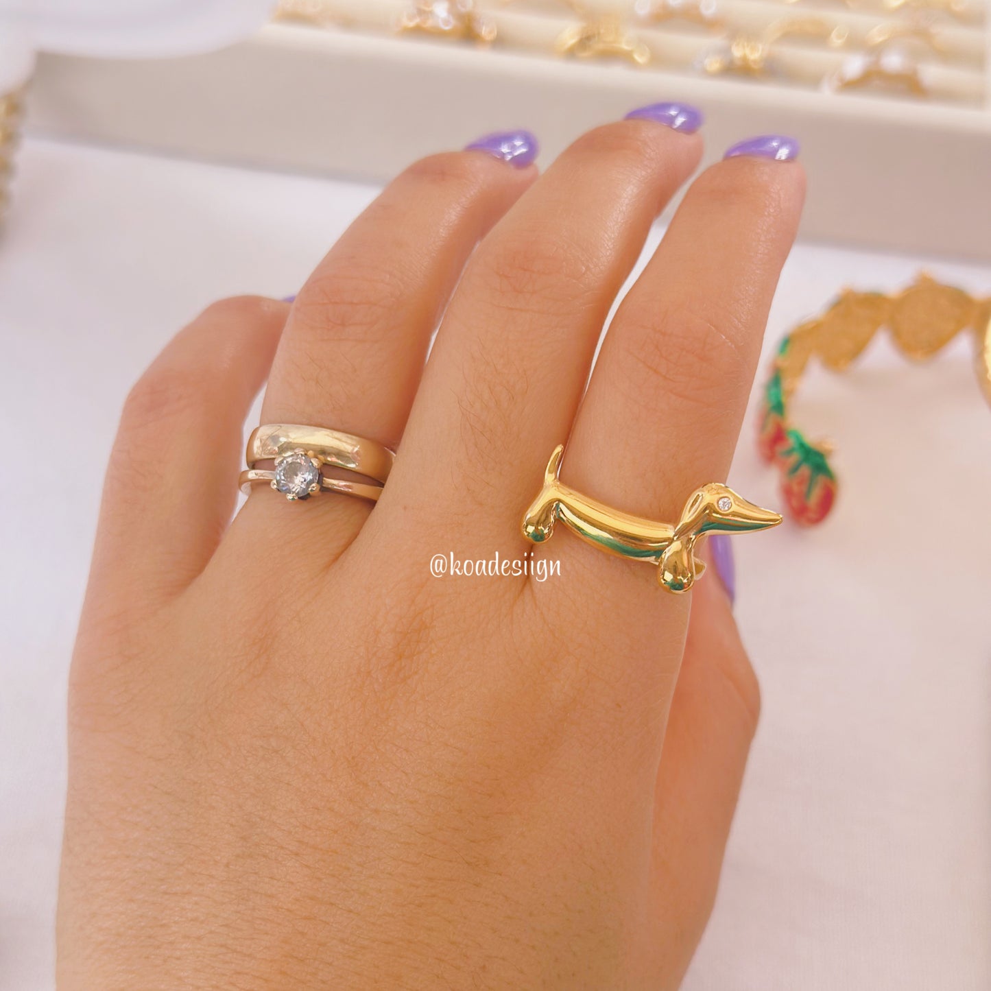 Dachshund Ring ✨