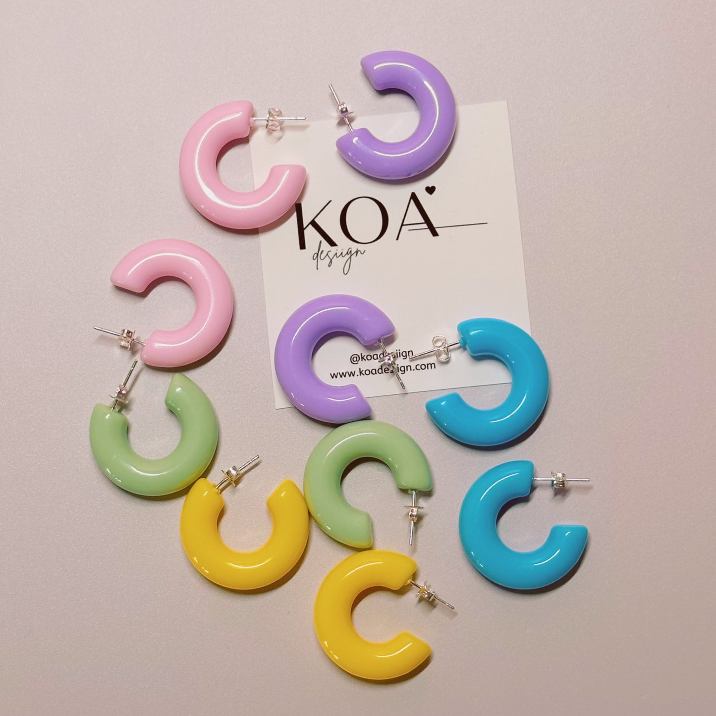 Argollas pastel ๐