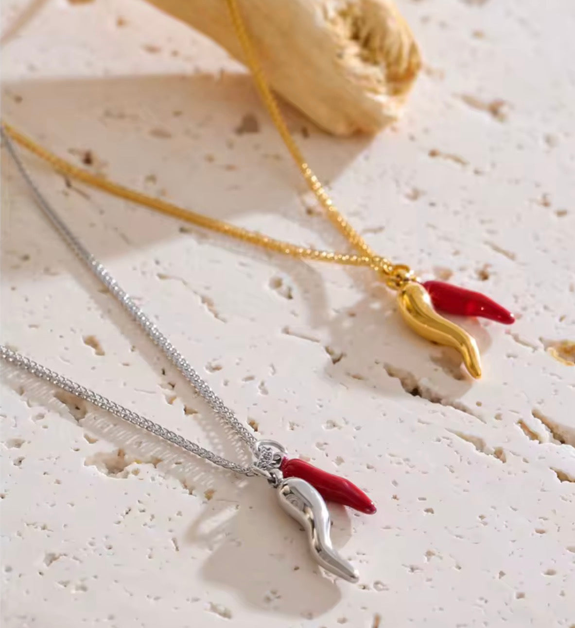 Chile Rojo Necklace🌶️✨