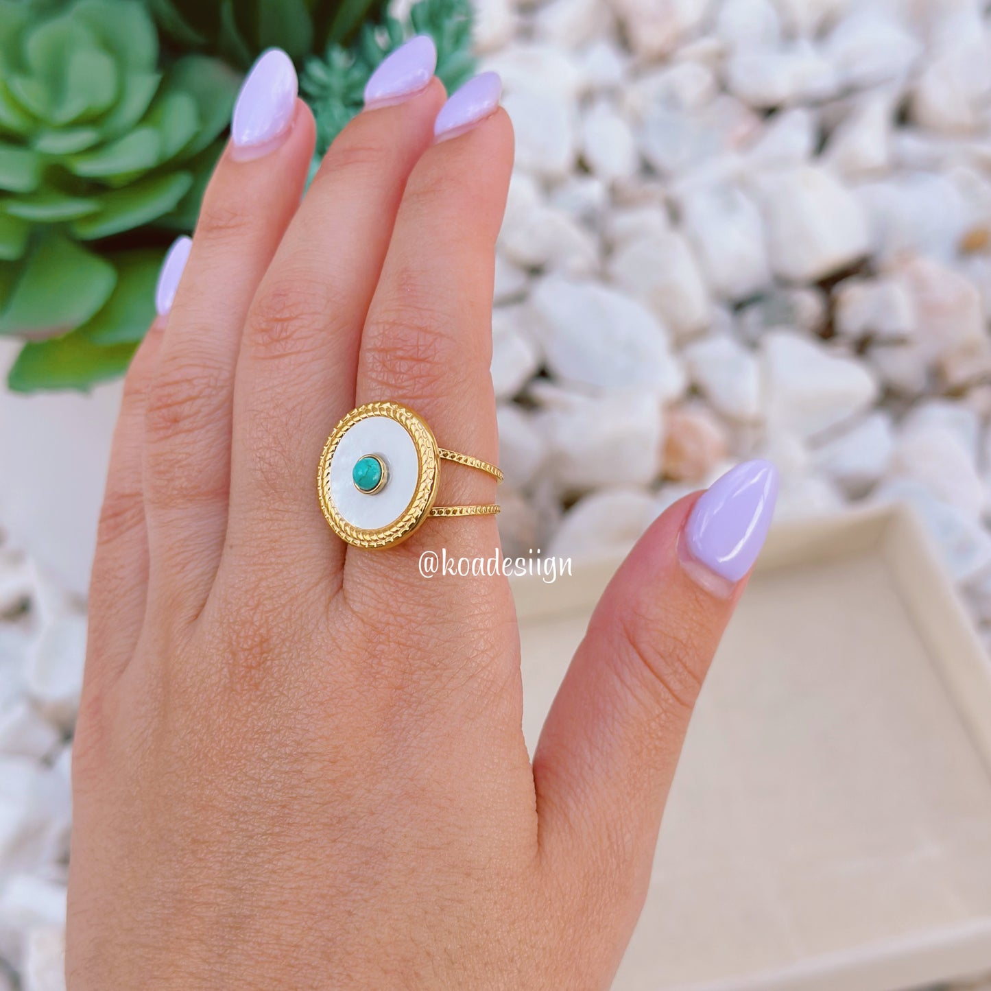 Evil eye ring 🧿