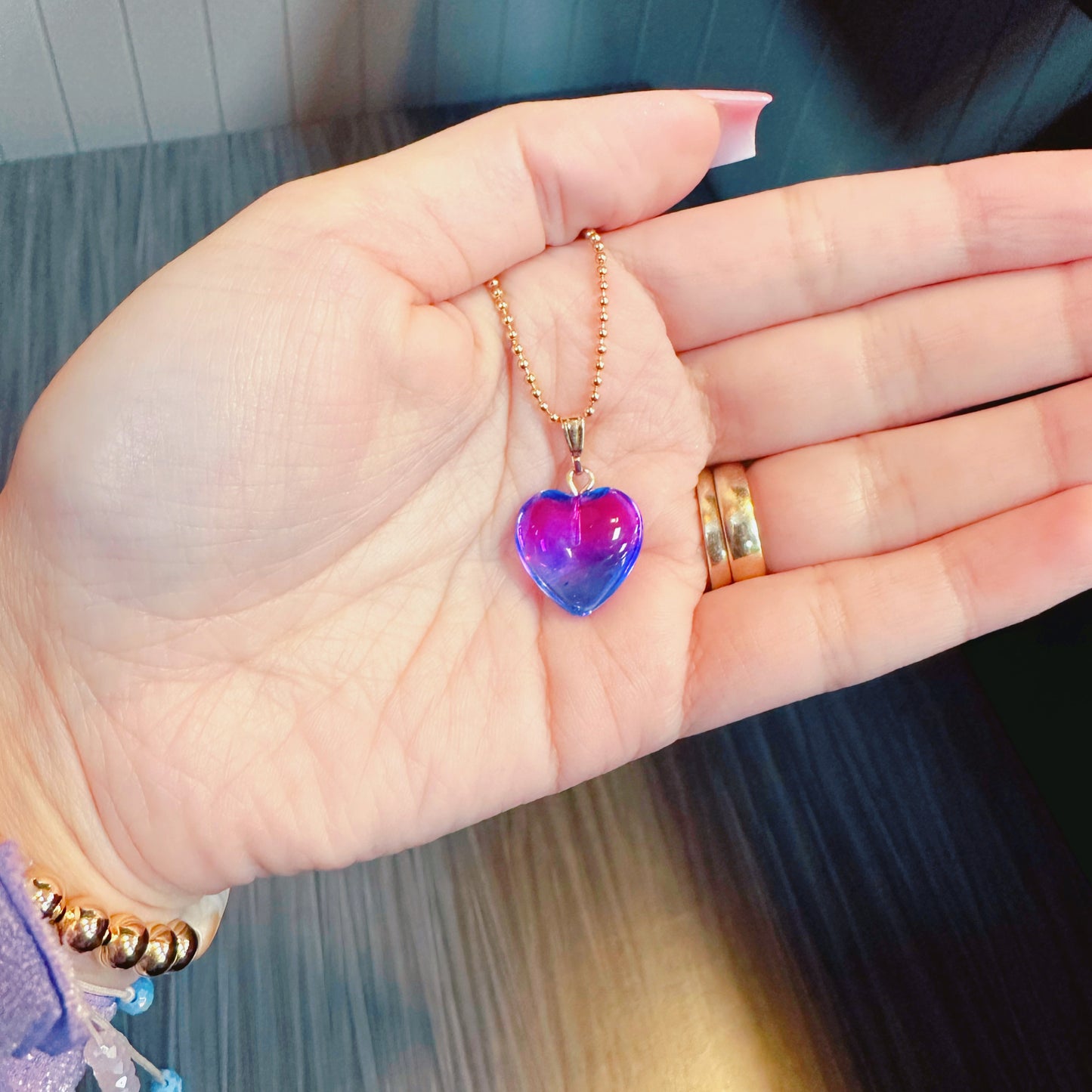 Corazón morado💜